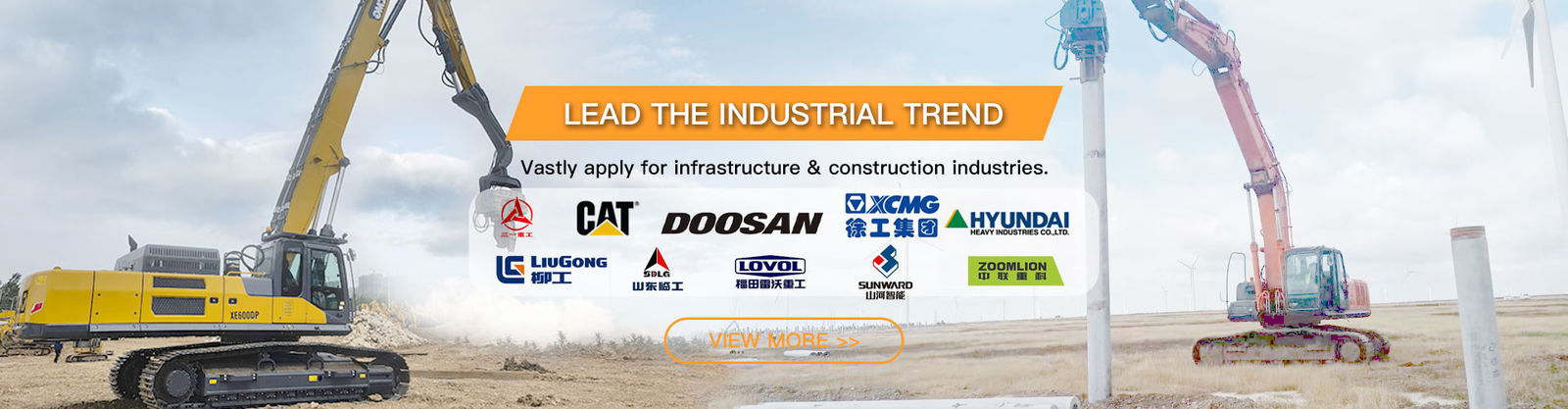 Quatro condutores de pilhas excêntricas