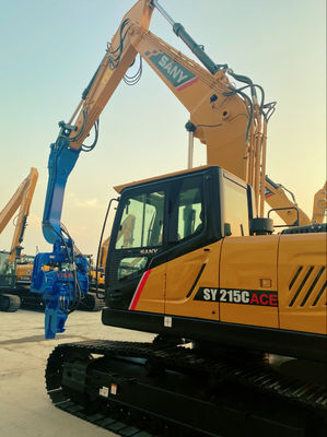 Compact Pile Driver for Tight Spaces: Perfect for Narrow River Course Construction