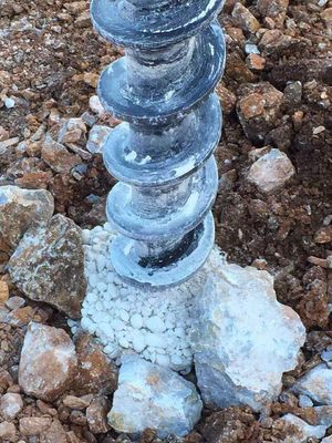 Hydraulic Earth Drilling Auger For 25 - 38 Tons Excavator