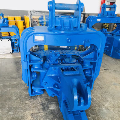 30T Hydraulic Sheet Pile Driver | 3500 RPM Vibration System | Specialized for Photovoltaic Applications