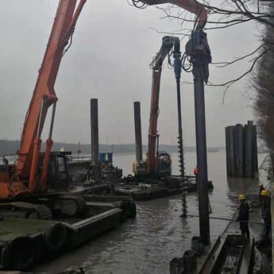 FV Series Pile Driver - Patented Eco-Friendly For 20~60 Ton Excavators