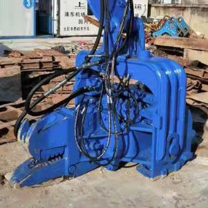 15m Sheet Pile Railway Project Electric Pile Hammer – Vibro & Precision Piling