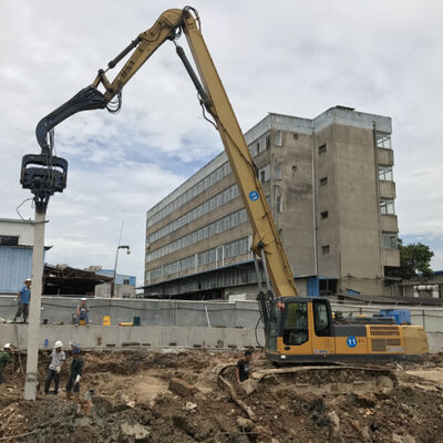 High-Speed Pile Driver | 2500 RPM & 20T Excavator Compatibility