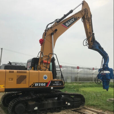 Coastal Project Pile Driver: 18M Length & Corrosion-Resistant Design for Excavator Mounting