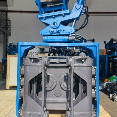 Side Grip Pile Driver SV-400 | 656KN Hydraulic Hammer for Tight Spaces