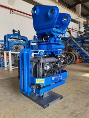 Side Grip Vibro Hammer: 3000 RPM & Professional Sheet Piling Performance