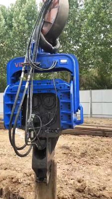 FV-500 Quatro condutores excêntricos de pilhas Força 759 kN Excavadora de 48-52 toneladas