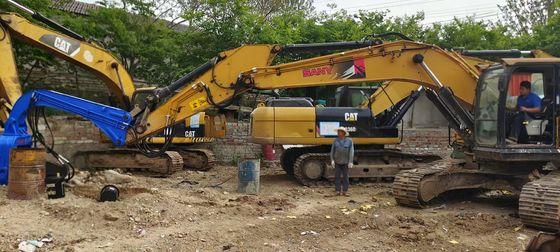 Excavadora profissional de pilhas para projetos de construção e infraestrutura