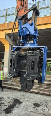 Side Grip Pile Driver Fast and Smooth Pile Lifting for 6-12M Pile Driver