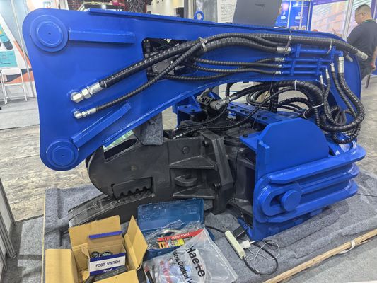 12 Meter Side Grip Vibro Hammer For 23-27 Ton Excavator