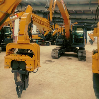 Efficient Pile Hammer For 8 Meter Sheets With Compact Design And Powerful Drive