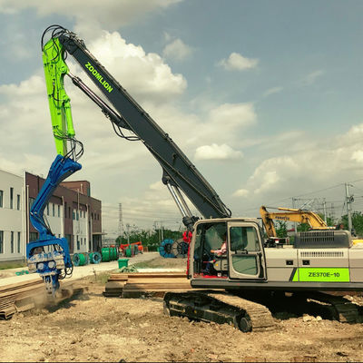 Precision Hydraulic Sheet Pile Driver – 15 Meter & Excavator Supported Efficiency