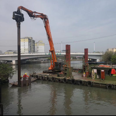 Sheet Pile Hammer for Roadside & Solar Projects: High-Frequency Vibration for Efficient Installation