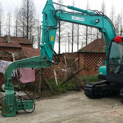 Sheet Hydraulic Pile Driver - High Strength & Vibro Hammer For Foundation Works