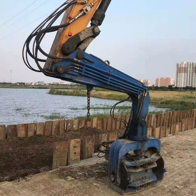 30Mpa Hydraulic Pile Driver - 8m Sheet Piling Work & Reliable Performance