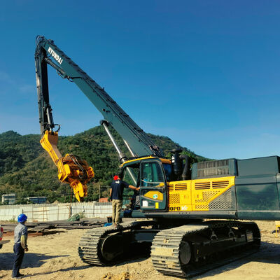 Heavy-Duty Pile Driver | 3.3 Ton Vibrating Hammer for Large Steel Plate Pile Construction