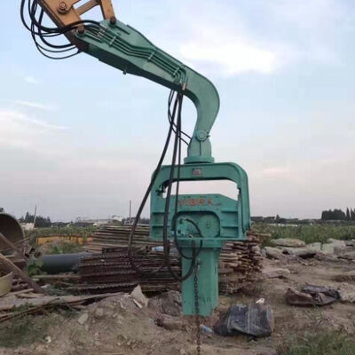 Do equipamento vibratório da condução de pilha de estrutura compacta velocidade rápida exata da pilha