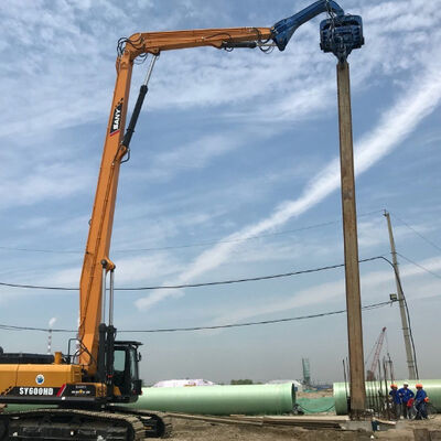 Bate-Estacas de Alta Eficiência | Baixa Vibração e Curto Período de Trabalho para Projetos Mais Rápidos