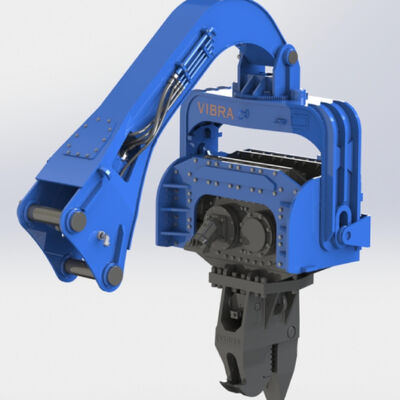 Bate-estacas hidráulica série PCF 350 | Alta eficiência e compatibilidade com múltiplas escavadeiras