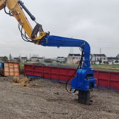 Martelo Vibro Série PCF: Acionamento Hidráulico Durável e Integração de Escavadeira de Alta Eficiência