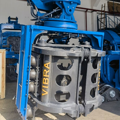 Bate-estaca lateral: design compacto para espaços apertados