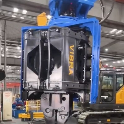 SV400 Excavator-Mounted Pile Driver | 3870 kg | 520 kN Clamp Force