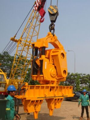 Martelo Vibratório DZ150A – Motor de 150 KW + Amplitude de 12,5 Mm – Ideal para Fundações Offshore e Ensecadeiras na Rússia