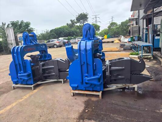 FV-700 Quatro Furadeira de Estaca Excêntrica com Rolamento Autolubrificante e Válvula de Fusão de Alto Fluxo