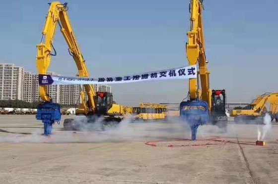 RC Pile Driver with Rotation Function for 10-18T Excavators