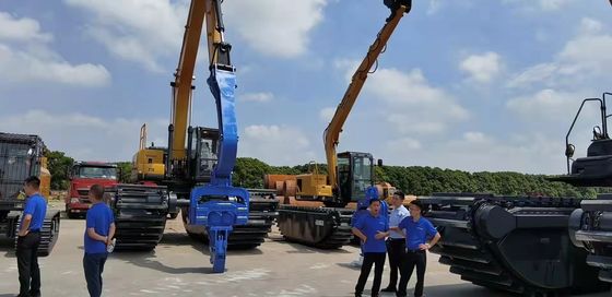 Hydraulic Pile Driver with Quick-Change Function for 17-Ton Excavators